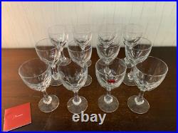 27 verres à vin modèle Monaco en cristal de Baccarat (prix à la pièce) 27 verres à vin modèle Monaco en cristal de Baccarat (prix à la pièce)