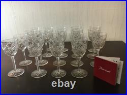 28 verres à porto modèle Hyères en cristal de Baccarat (prix à la pièce)