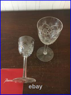 28 verres à porto modèle Hyères en cristal de Baccarat (prix à la pièce)