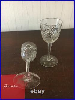 28 verres à porto modèle Hyères en cristal de Baccarat (prix à la pièce)