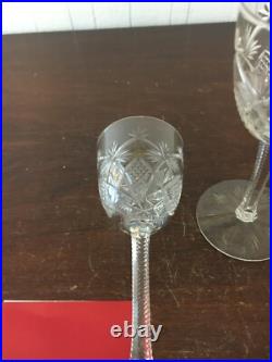 28 verres à porto modèle Hyères en cristal de Baccarat (prix à la pièce)