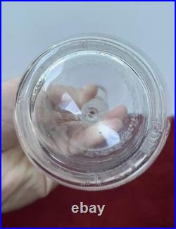 2 Carafes À Liqueur En Cristal Gravé Baccarat St Louis