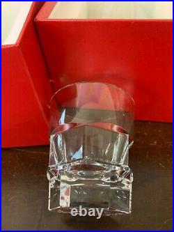 2 Coffrets whisky modèle Abysse en cristal de Baccarat /prix coffret de 6 verres