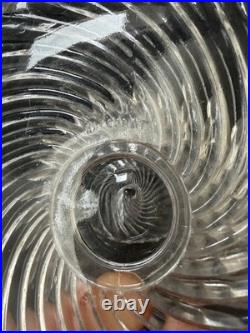 2 Coupe Compotiers En Cristal Baccarat Modelé Bambou
