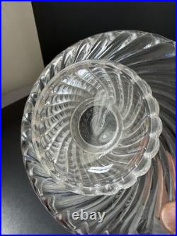 2 Coupe Compotiers En Cristal Baccarat Modelé Bambou