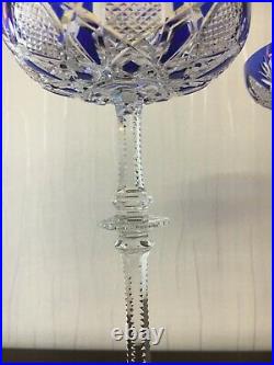 2 coupes à champagne modèle Tsar en cristal de Baccarat (prix à la pièce)