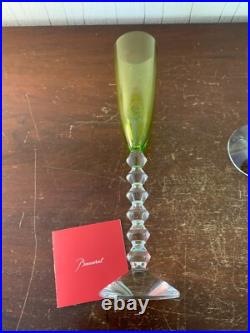 2 flûtes Flutissimo mousse en cristal de Baccarat (prix à la pièce) 2 flûtes Flutissimo mousse en cristal de Baccarat (prix à la pièce)