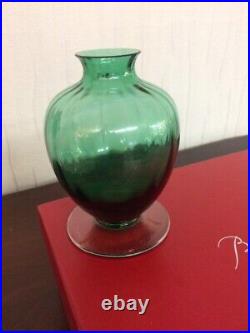 2 vases amphore modèle aquarelle en cristal de Baccarat (prix à la pièce)