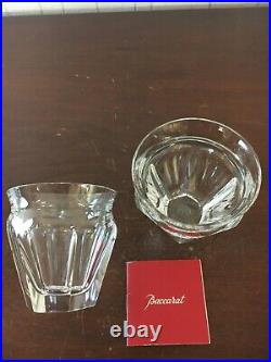 2 verres Talleyrand Harcourt cristal de Baccarat h 7.5 cm (prix à la pièce)