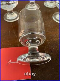 2 verres à vin blanc modèle Diabolo en cristal de Baccarat (prix à la pièce)