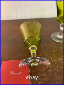 2 verres à vin en cristal de Baccarat (prix des deux)