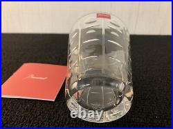 2 verres à whisky modèle Equinoxe cristal Baccarat h 10.5 cm (prix à la pièce)