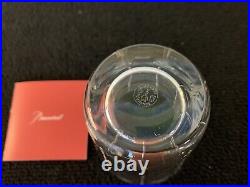 2 verres à whisky modèle Equinoxe cristal Baccarat h 10.5 cm (prix à la pièce)