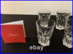2 verres modèle Harcourt en cristal de Baccarat h 9 cm (prix à la pièce)