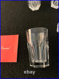 2 verres modèle Harcourt en cristal de Baccarat h 9 cm (prix à la pièce)