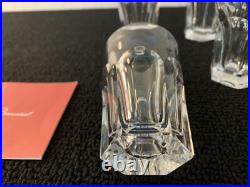 2 verres modèle Harcourt en cristal de Baccarat h 9 cm (prix à la pièce)
