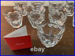 30 verres Talleyrand Harcourt cristal Baccara h 7.5 cm (prix à la pièce)