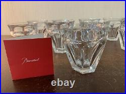 30 verres Talleyrand Harcourt cristal Baccara h 7.5 cm (prix à la pièce)