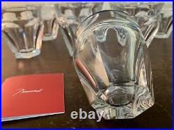 30 verres Talleyrand Harcourt cristal Baccara h 7.5 cm (prix à la pièce)