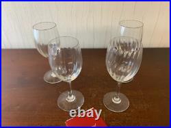 30 verres à eau modèle Livourne en cristal de Baccarat (prix à la pièce)