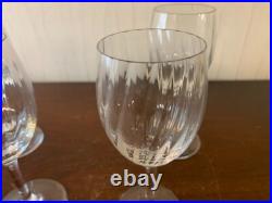 30 verres à eau modèle Livourne en cristal de Baccarat (prix à la pièce)