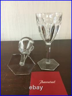 30 verres à vin blanc Compiègne cristal de Baccarat H 14.5 cm(prix à la pièce)