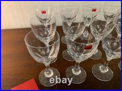 31 verres à eau modèle Monaco en cristal de Baccarat (prix à la pièce)