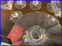 31 verres à eau modèle Monaco en cristal de Baccarat (prix à la pièce)