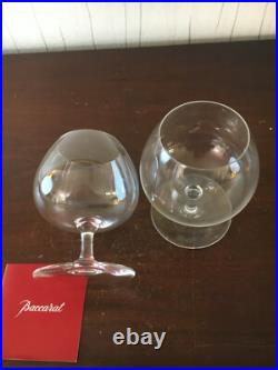 33 verres à cognac en cristal de Baccarat (prix à la pièce)