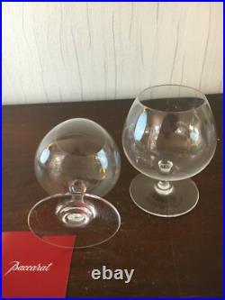 33 verres à cognac en cristal de Baccarat (prix à la pièce)