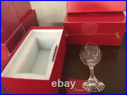 34 verres à vin rouge modèle Massena cristal Baccarat h 16 cm(prix à la pièce)