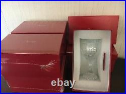 34 verres à vin rouge modèle Massena cristal Baccarat h 16 cm(prix à la pièce)