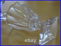 3 ANCIENS VERRES CAVE LIQUEUR CRISTAL NAP III BACCARAT 19 EME ht 7 cm