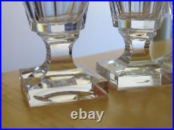 3 ANCIENS VERRES CAVE LIQUEUR CRISTAL NAP III BACCARAT 19 EME ht 7 cm