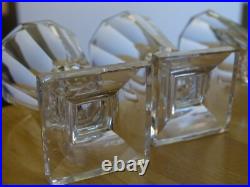 3 ANCIENS VERRES CAVE LIQUEUR CRISTAL NAP III BACCARAT 19 EME ht 7 cm