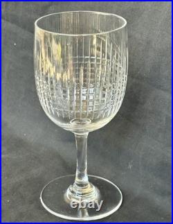 3 Verres A Eau En Cristal De Baccarat Modele Nancy 15.5 CM
