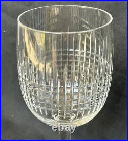 3 Verres A Eau En Cristal De Baccarat Modele Nancy 15.5 CM