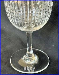3 Verres A Eau En Cristal De Baccarat Modele Nancy 15.5 CM