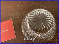 3 coupelles taillées en cristal de Baccarat (prix à la pièce)modèle1 3 coupelles taillées en cristal de Baccarat (prix à la pièce)modèle1