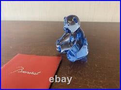 3 oursons bleu ciel en cristal de Baccarat (prix à la pièce) 3 oursons bleu ciel en cristal de Baccarat (prix à la pièce)