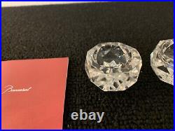 3 salières en cristal de Baccarat (prix des 3)