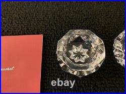 3 salières en cristal de Baccarat (prix des 3)