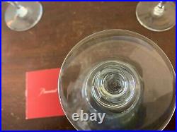 3 verres à eau modèle Bologne cristal Baccarat (prix à la pièce)