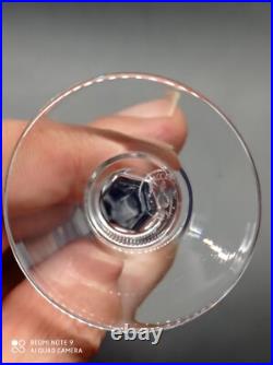 3 verres à liqueur digestif en Cristal de BACCARAT couleur mod GENOVA Signé