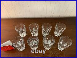 3 verres à whisky modèle Harcourt cristal Baccarat h 10 cm (prix à la pièce)