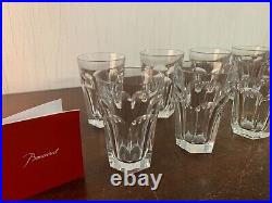 3 verres à whisky modèle Harcourt cristal Baccarat h 10 cm (prix à la pièce)