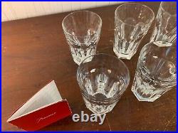 3 verres à whisky modèle Harcourt cristal Baccarat h 10 cm (prix à la pièce)