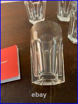 3 verres à whisky modèle Harcourt cristal Baccarat h 10 cm (prix à la pièce) 3 verres à whisky modèle Harcourt cristal Baccarat h 10 cm (prix à la pièce)