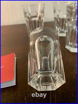3 verres à whisky modèle Harcourt cristal Baccarat h 10 cm (prix à la pièce)