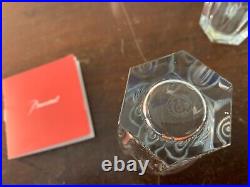 3 verres à whisky modèle Harcourt cristal Baccarat h 10 cm (prix à la pièce)